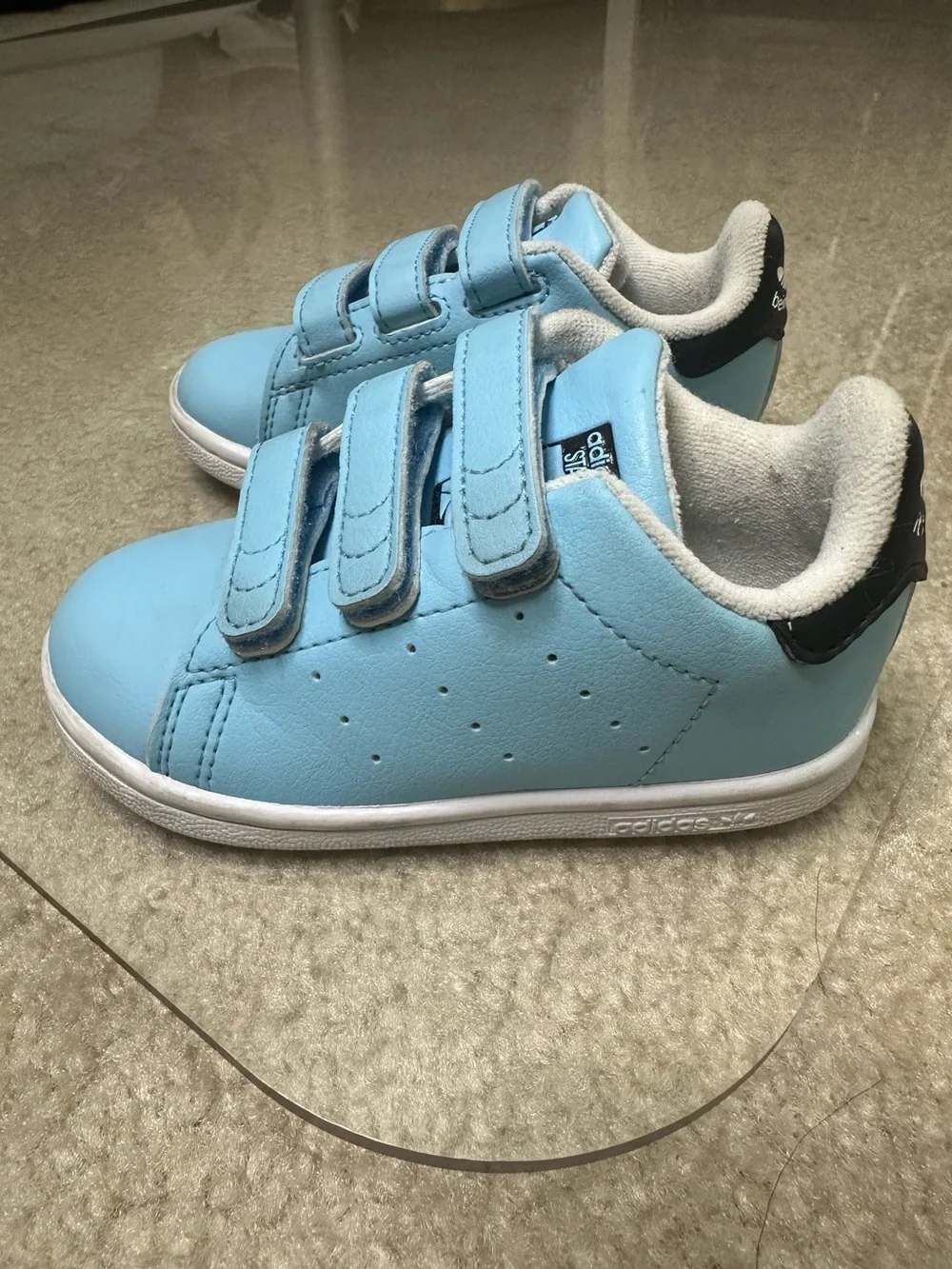 ADIDAS STAN SMITH DISNEY BLUE TODDLER SNEAKERS SZ 7